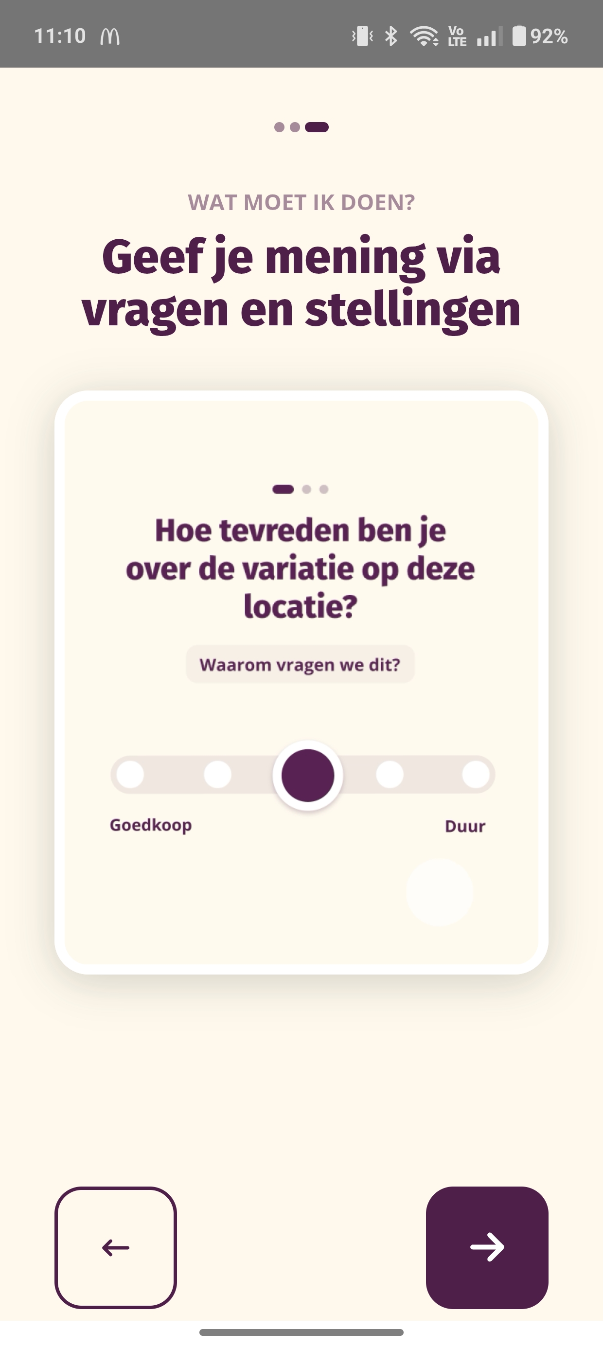 grote voedselkaart app